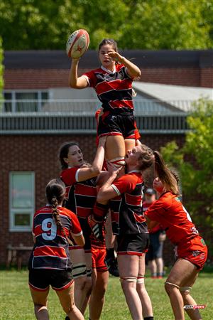 Catherine Lupien - Rugby - RUGBY QC 2023 (W) - Beaconsfield RFC (0) VS (86) Club de Rugby de Québec - Beaconsfield Rugby Football Club - Club de Rugby de Québec