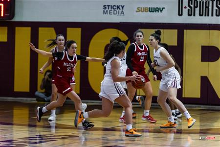 RSEQ - 2023 Basketball F - Concordia (55) vs (37) McGill