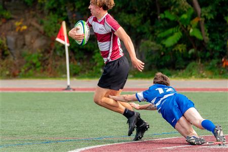RSEQ 2023 RUGBY - Dynamiques de Brébeuf (12) VS (18) Blues of Dawson