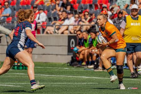 World Rugby Pacific Four Series - Australia (58) vs (17) USA - First Half