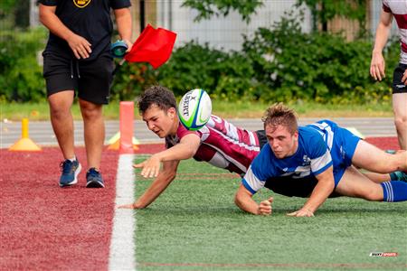 RSEQ 2023 RUGBY - Dynamiques de Brébeuf (12) VS (18) Blues of Dawson