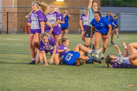 RSEQ 2023 RUGBY F - Carabins UDM (25) vs (17) Bishop's Gaiters