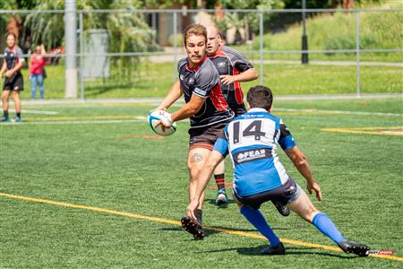 Rugby Québec - Parc Olympique (18) vs (31) Club de Rugby de Québec (M2) - 1ère mi-temps