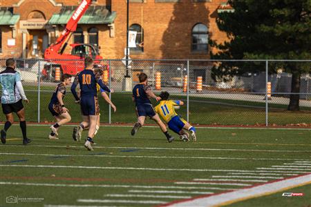 RSEQ 2023 - FINAL Coll. RUGBY MASC. - J.Abbott (22) vs (24) André Laurendeau (1ST HALF)