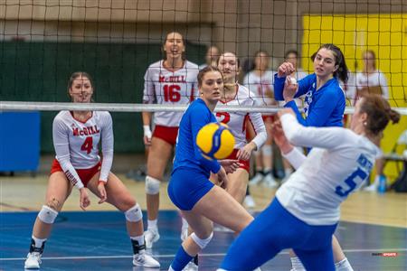 RSEQ - Volley Fém - UdM (2) vs (3) McGill - R1