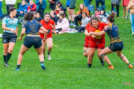 RUGBY QUÉBEC FINALES SL F SÉNIORS 2023 SAB QC- CRQ I 41 VS 0 TMR I