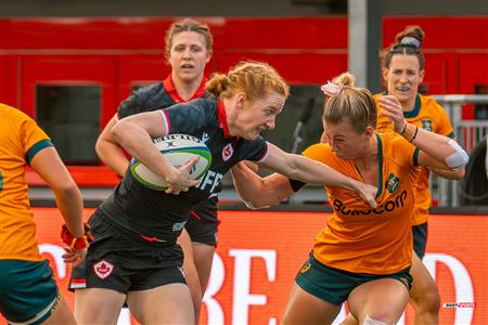 WORLD RUGBY PACIFIC FOUR SERIES - CANADA (45) VS (7) Australia - First Half - Reel A