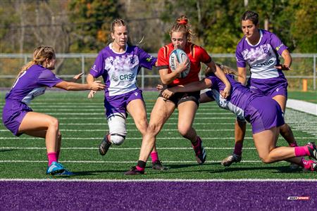 RSEQ 2023 RUGBY F - Bishop's (3) VS (90) U.de Lavalvvvv