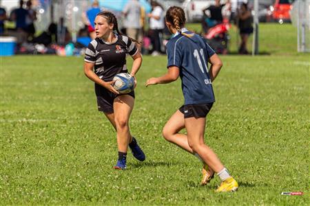 Rugby Québec - Tournoi des Régions - Chaudière-Appalaches (14) vs (0) Lac St-Louis - Finale U16F