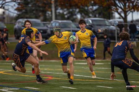 RSEQ 2023 - FINAL Coll. RUGBY MASC. - J.Abbott (22) vs (24) André Laurendeau (2nd HALF)