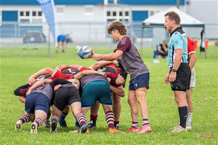 Rugby Québec - Tournoi des Régions - Lac St-Louis (12) vs (17) Estrie - Finale U18M
