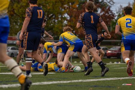 RSEQ 2023 - FINAL Coll. RUGBY MASC. - J.Abbott (22) vs (24) André Laurendeau (2nd HALF)