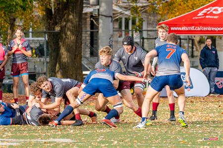 RSEQ 2023 - Final Univ. Rugby Masc. - ETS (17) vs (18) Ottawa U. (1st half)