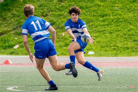 RSEQ 2023 RUGBY - Dynamiques de Brébeuf (12) VS (18) Blues of Dawson