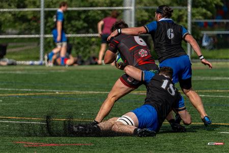 Rugby Québec - Parc Olympique (28) vs (10) Club de Rugby de Québec (M1) - 1ère mi-temps