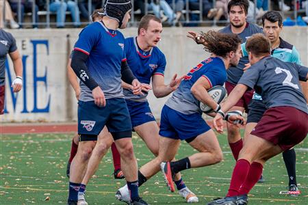 Brahim Mahmoudi - Rugby - RSEQ 2023 - Final Univ. Rugby Masc. - ETS (17) vs (18) Ottawa U. (2nd half) - Université ETS - Université Ottawa