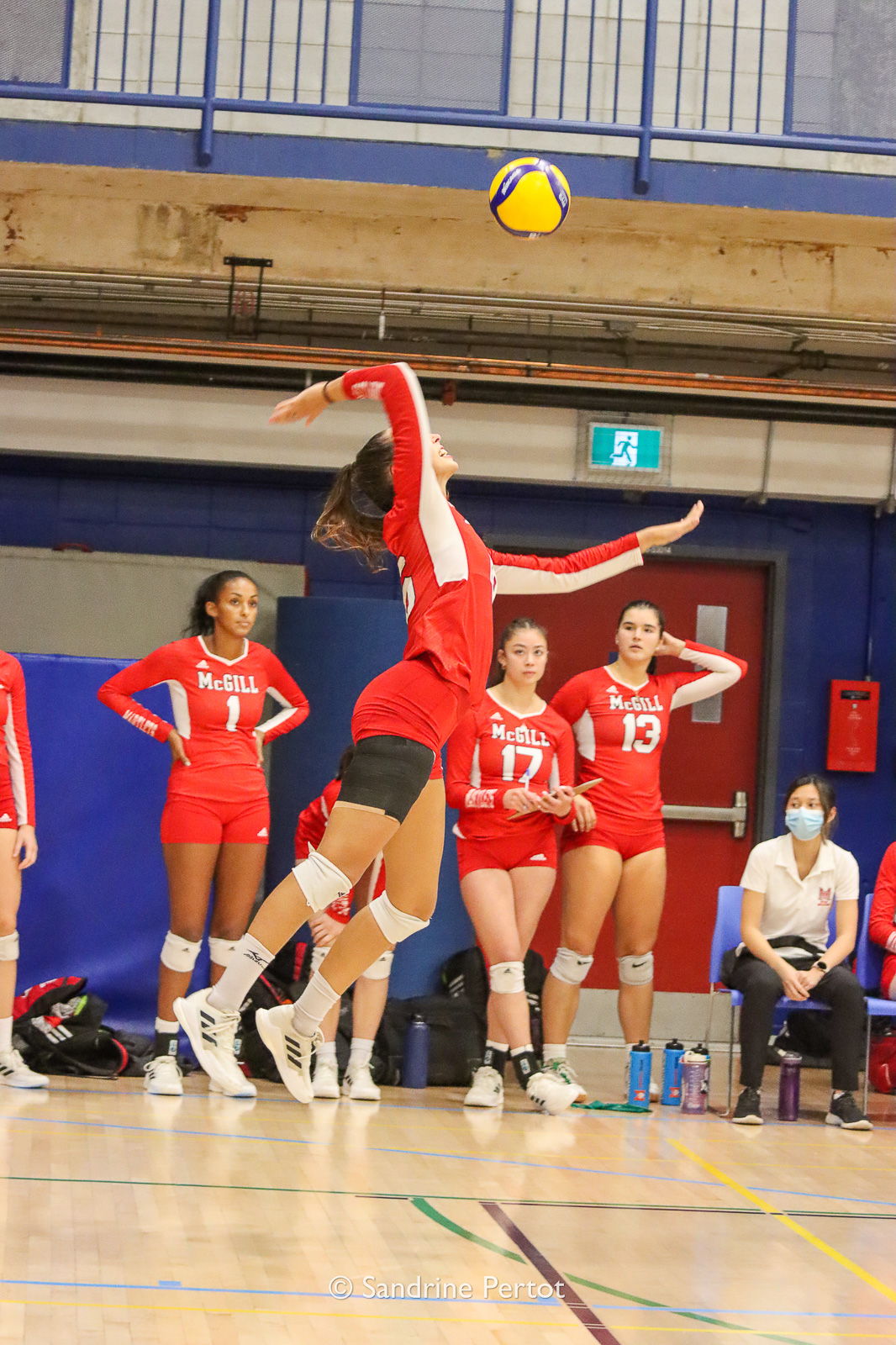  Université McGill -  - Volleyball - UQAM Invitational 2022 - Martlets (#2022UQAMINV08) Photo by: Sandrine Pertot | Siuxy Sports 2022-09-24