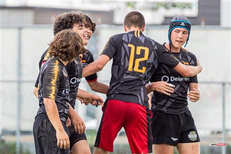 Rugby Québec - Tournoi des Régions - Montréal-Bourassa (17) vs (14) Chaudière-Appalaches - Finale U1