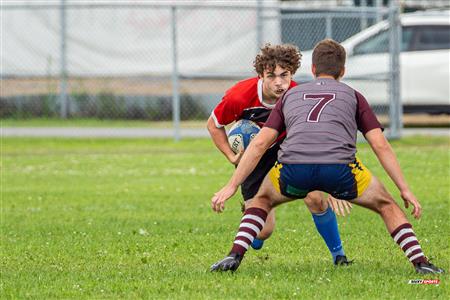 Rugby Québec - Tournoi des Régions - Lac St-Louis (12) vs (17) Estrie - Finale U18M