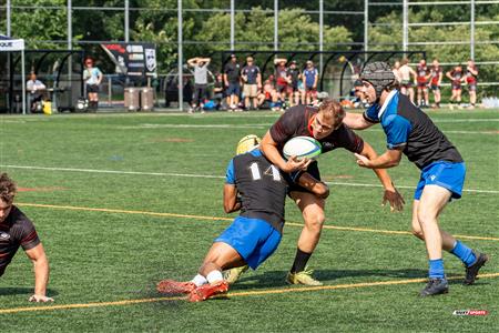 Rugby Québec - Parc Olympique (28) vs (10) Club de Rugby de Québec (M1) - 1ère mi-temps
