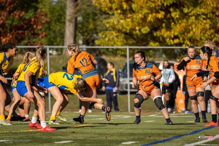RSEQ 2023 - FINAL Coll. RUGBY Fem. - J.Abbott (30) vs (0) André Laurendeau (1ST HALF)