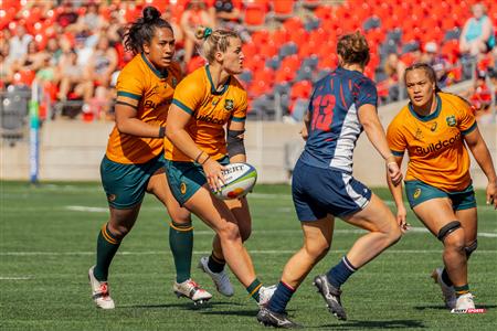 World Rugby Pacific Four Series - Australia (58) vs (17) USA - First Half