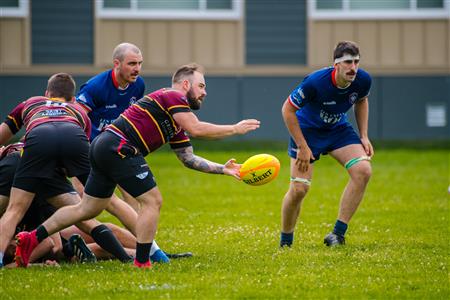 RUGBY QUÉBEC FINALES LPR3 M SÉNIORS 2023 SAB QC- XV MONTREAL 21 VS 7 MTRFC - Game