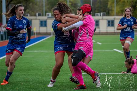 Coupe de France Féminine à XV - Amazones (22) vs (14) Stade Français