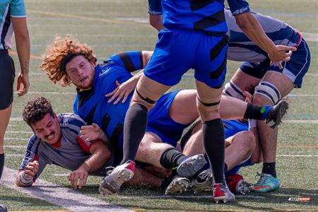 RSEQ 2023 RUGBY - UdM Carabins (7) vs ETS Piranhas (40) - Reel B