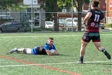 Rugby Québec - Parc Olympique (28) vs (10) Club de Rugby de Québec (M1) - 1ère mi-temps