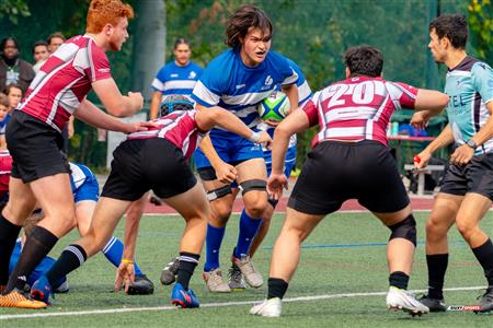 RSEQ 2023 RUGBY - Dynamiques de Brébeuf (12) VS (18) Blues of Dawson