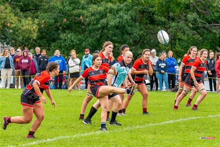 Rugby Québec Finales SL Rés F Séniors 2023 SAB QC- SABRF II 10 vs 24 BRFC II