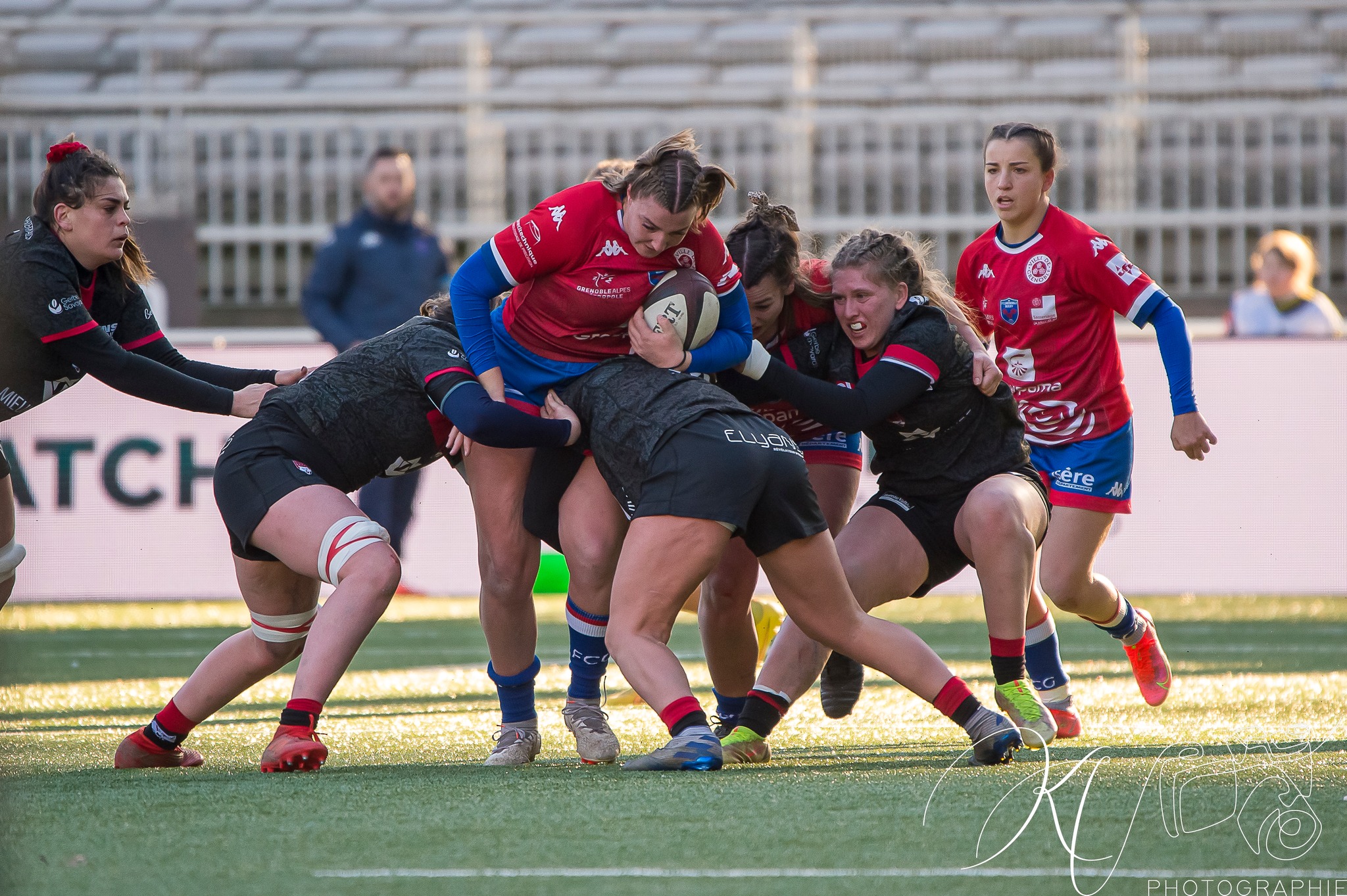  Lyon Olympique Universitaire - FC Grenoble Rugby - Rugby - LOU (0) vs (26) Amazones FC Grenoble (#2023LOUvFCGr01) Photo by: Karine Valentin | Siuxy Sports 2023-01-21