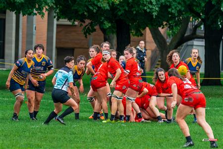 RUGBY QUÉBEC FINALES SL F SÉNIORS 2023 SAB QC- CRQ I 41 VS 0 TMR I