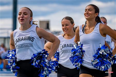 RSEQ Football Universitaire - Carabins-UdM (43) vs (11) Redbirds-McGill - Cheerleading - Crowd - Hal