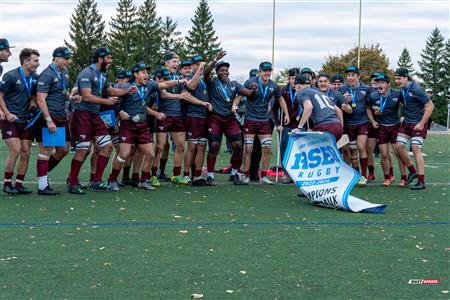 RSEQ 2023 - Final Univ. Rugby Masc. - ETS vs Ottawa U. (Après Match OTTAWA)