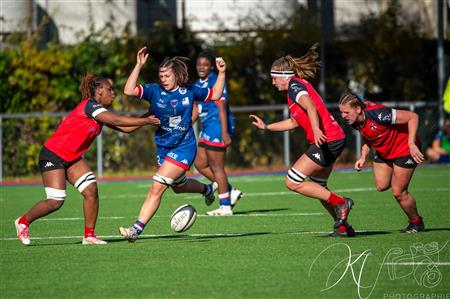 Elite 2023 - Amazones FC Grenoble (34) vs (12) Stade Rennais Rugby