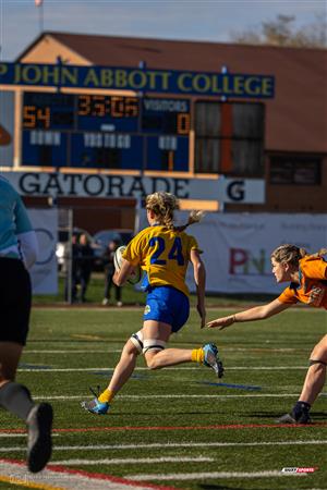RSEQ 2023 - FINAL Coll. RUGBY Fem. - J.Abbott (30) vs (0) André Laurendeau (2nd HALF)