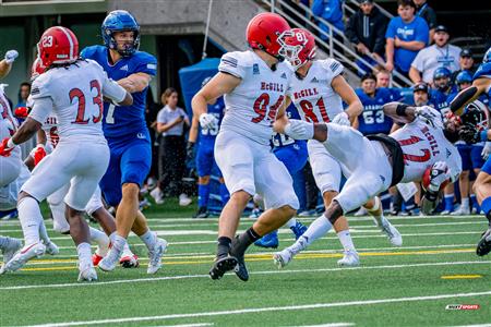 RSEQ Football Universitaire - Carabins-UdM (43) vs (11) Redbirds-McGill - 2eme mi-temps