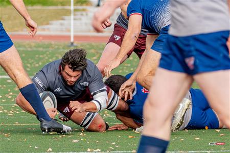 RSEQ 2023 - Final Univ. Rugby Masc. - ETS (17) vs (18) Ottawa U. (1st half)