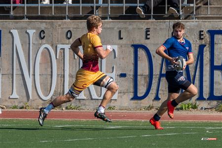 RSEQ 2023 RUGBY M - Piranhas ETS (26) VS (20) CONCORDIA STINGERS