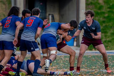 RSEQ 2023 - Final Univ. Rugby Masc. - ETS (17) vs (18) Ottawa U. (1st half)