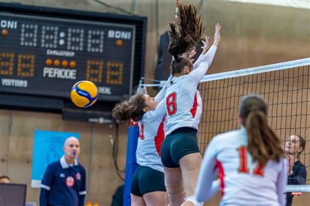 Éloïse Ross-Tremblay - Volleyball - RSEQ - 2023 Volley F - Université de Montréal (3) vs (1) Université Laval - Match - Université de Montréal - Université Laval