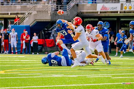 RSEQ Football Universitaire - Carabins-UdM (43) vs (11) Redbirds-McGill - 2eme mi-temps