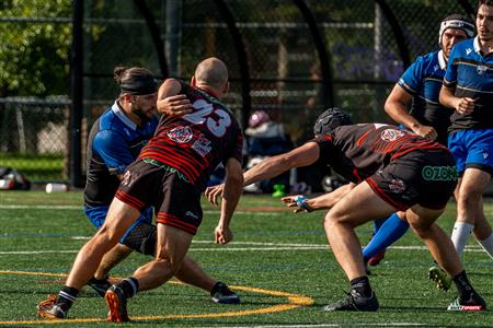 Rugby Québec - Parc Olympique (28) vs (10) Club de Rugby de Québec (M1) - 2eme mi-temps
