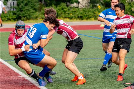 RSEQ 2023 RUGBY - Dynamiques de Brébeuf (12) VS (18) Blues of Dawson