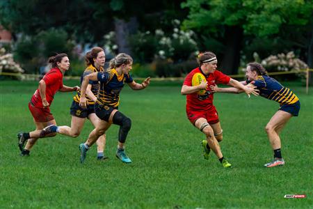 RUGBY QUÉBEC FINALES SL F SÉNIORS 2023 SAB QC- CRQ I 41 VS 0 TMR I