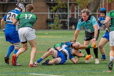 RUGBY QC 2023 (M2) - Parc Olympique Rugby (18) VS (24) Montreal Irish RFC
