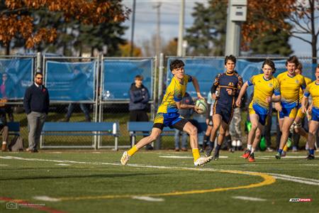 RSEQ 2023 - FINAL Coll. RUGBY MASC. - J.Abbott (22) vs (24) André Laurendeau (1ST HALF)