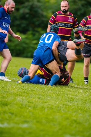RUGBY QUÉBEC FINALES LPR3 M SÉNIORS 2023 SAB QC- XV MONTREAL 21 VS 7 MTRFC - Game